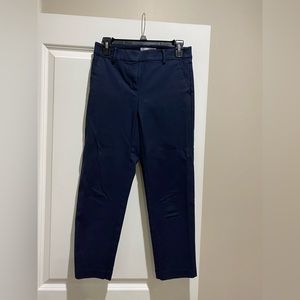 Loft Curvy cropped pants - Navy- size 00